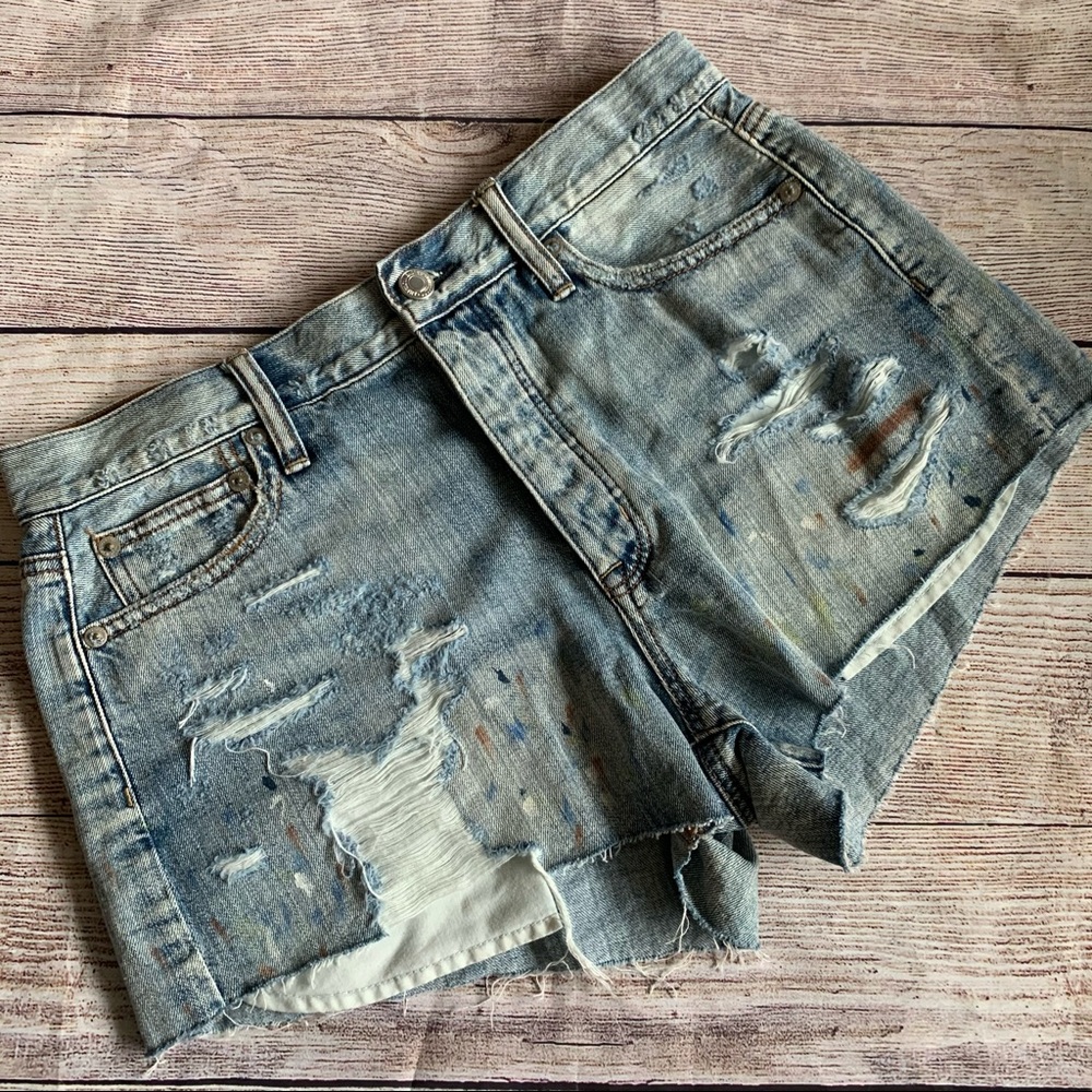 New AEO Vintage Hi-Rise Festival Shorts | 8